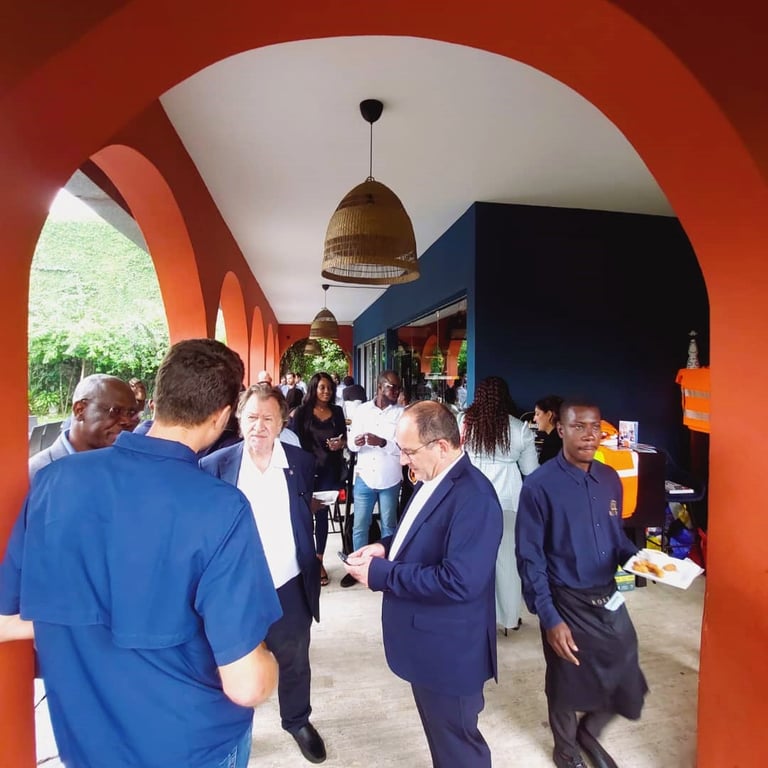 Image du 3ème déjeuner du Club Abidjan HSE