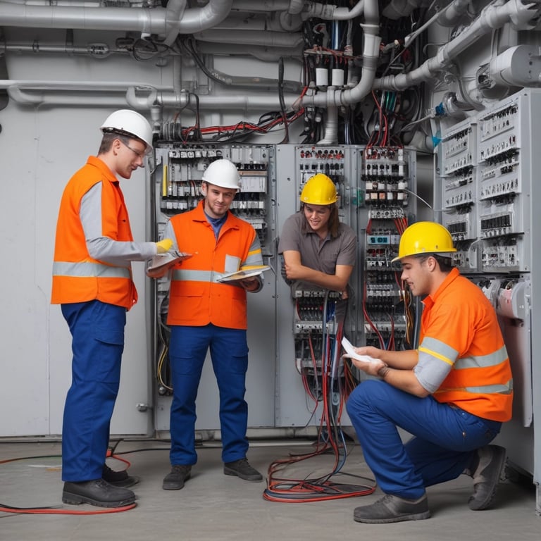 A small business owner happily reviewing marketing campaign results on a laptop.