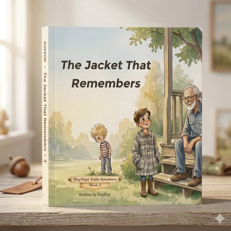 Christian storybook about God's presence