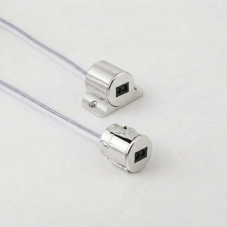 Sensor IR versátil: formatos para empotrar o fijar en superficie mediante tornillos.