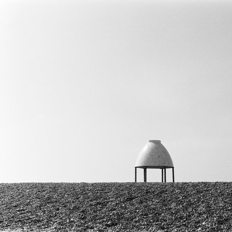 "Folkestone Seaside No. 2" Analogue fine art photograph shot on Ilford HP5 film. UK. 