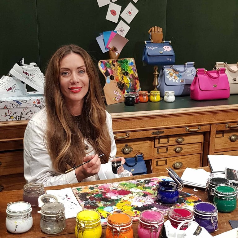 dolce_gabnana_customised_sicily_bag_harrods_bond_st_sonya_parra_painting_Live_optimised