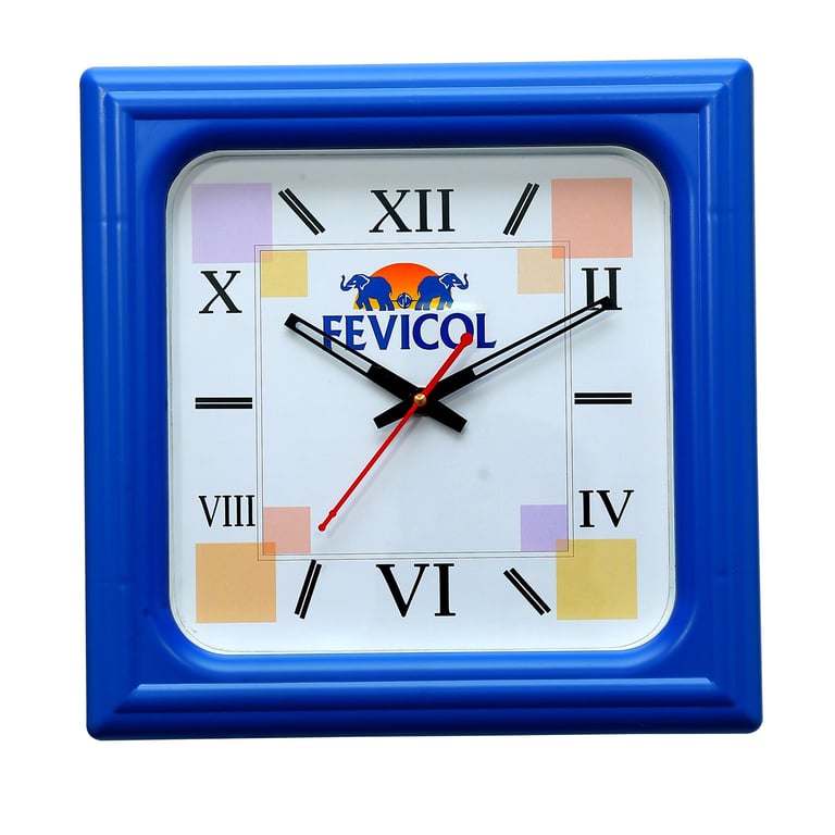 Square wall clock