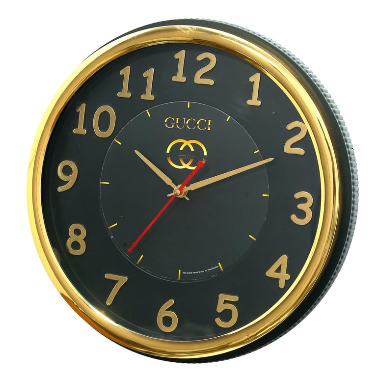 3D number wall clock