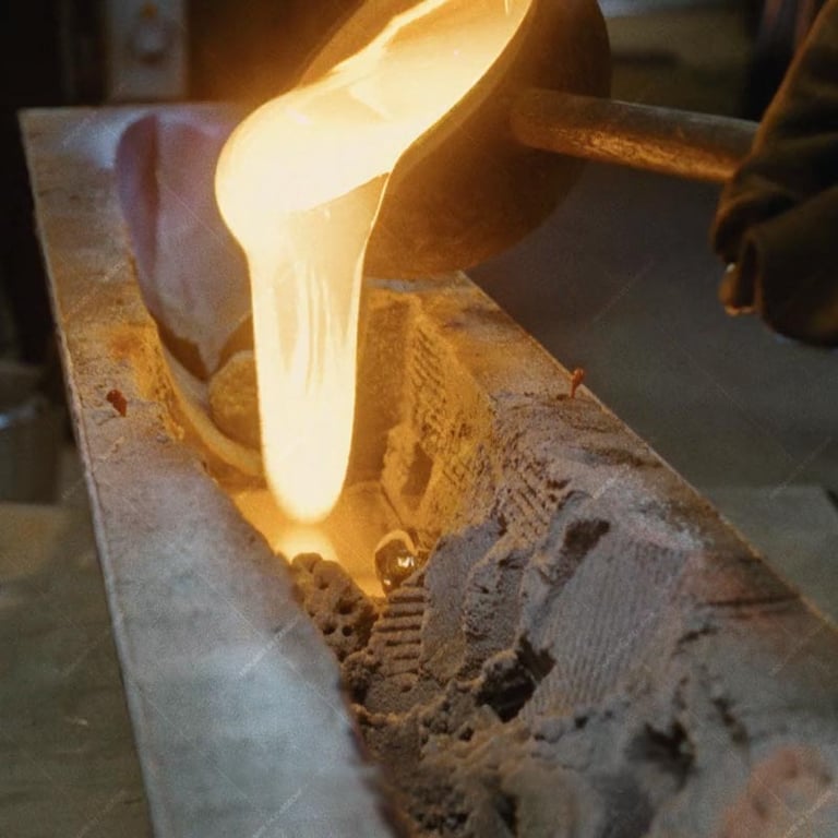 Moulage au sable de la verrerie Sand Casting