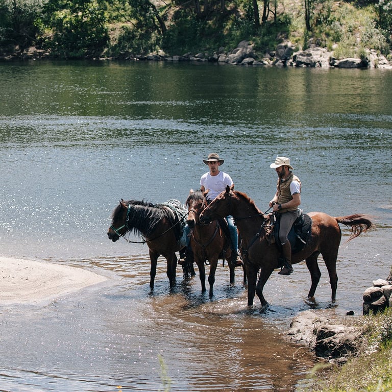 ruta a caballo por galicia y portugal