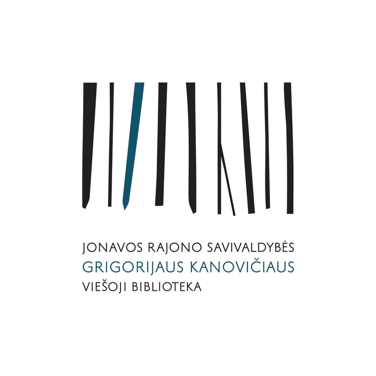 G. Kanovičiaus bibliotekos logotipas