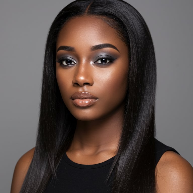 Glamour makeup