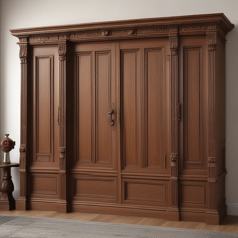 A warm caregiver assisting an elderly person with a smile.