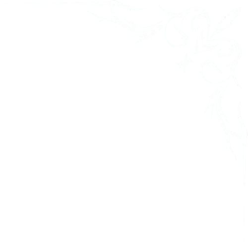 Elément décoratif - coin stylisé gothique - Carine Henry.