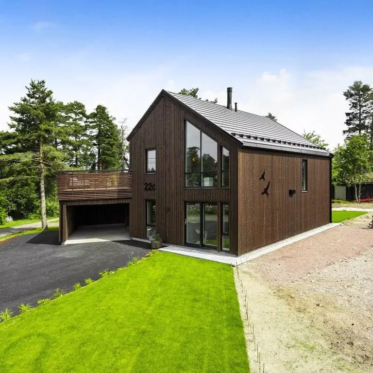 Wooden houses