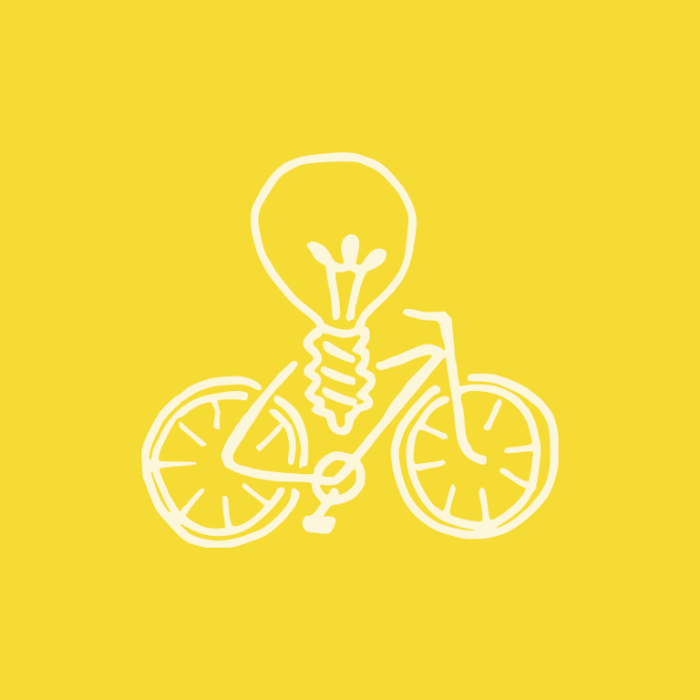 RADiologie Altenburg: Fahrrad verstehen Rad mit Glühbirne