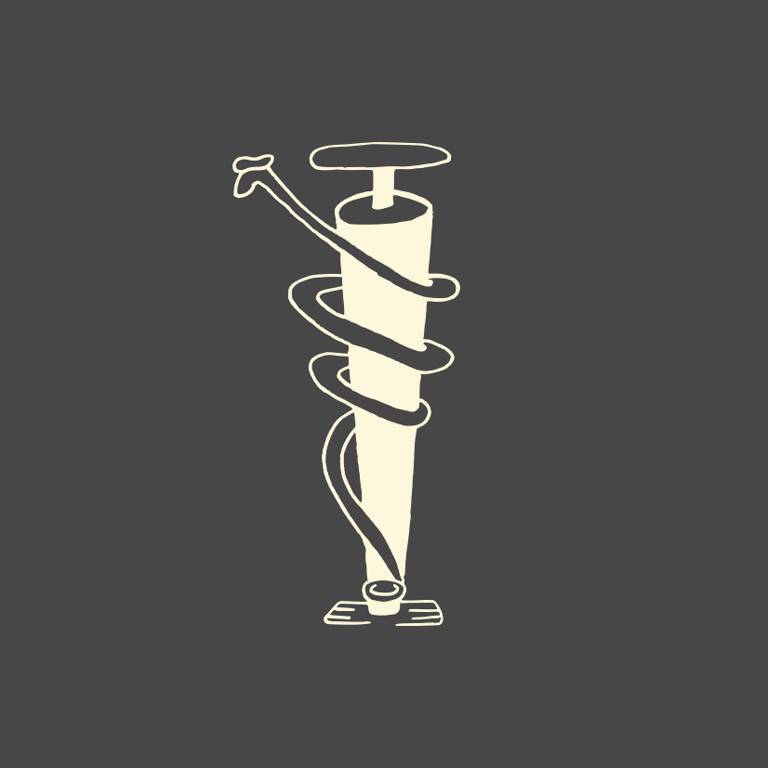 RADiologie Altenburg: Bereich Fahrrad-Kurse Luftpumpe