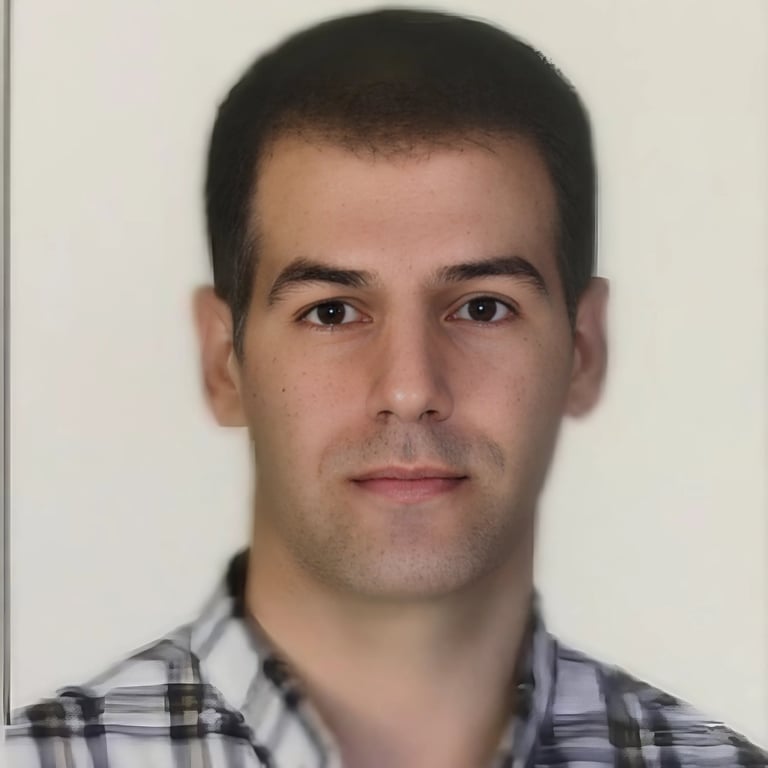 a man with a tie on a white background