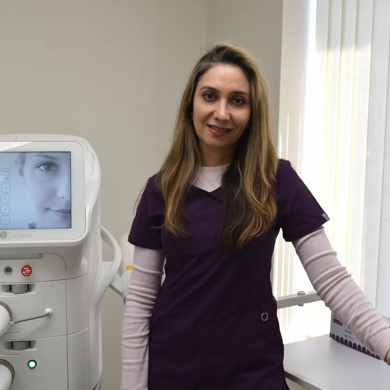 Dr. Sara Hashemzadeh at Ariana Esthetic Edmonton