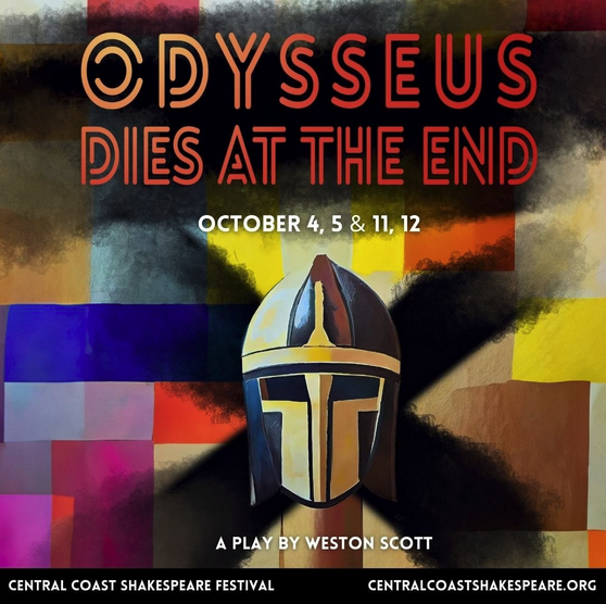Image of Poster for Odysseus Dies at the End at Central Coast Shakespeare Festival