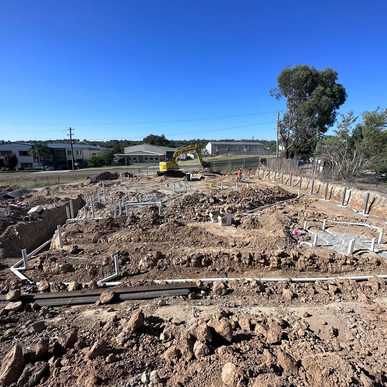 New Development plumbing project stage 1