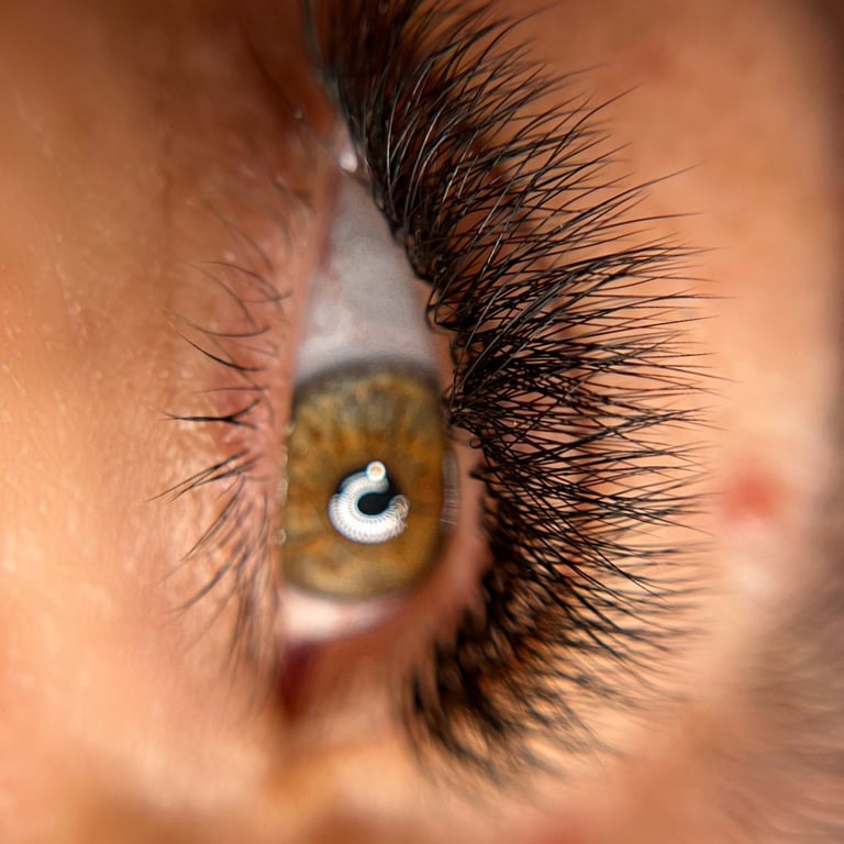 Volume Eyelash Extension made by destheticsalon