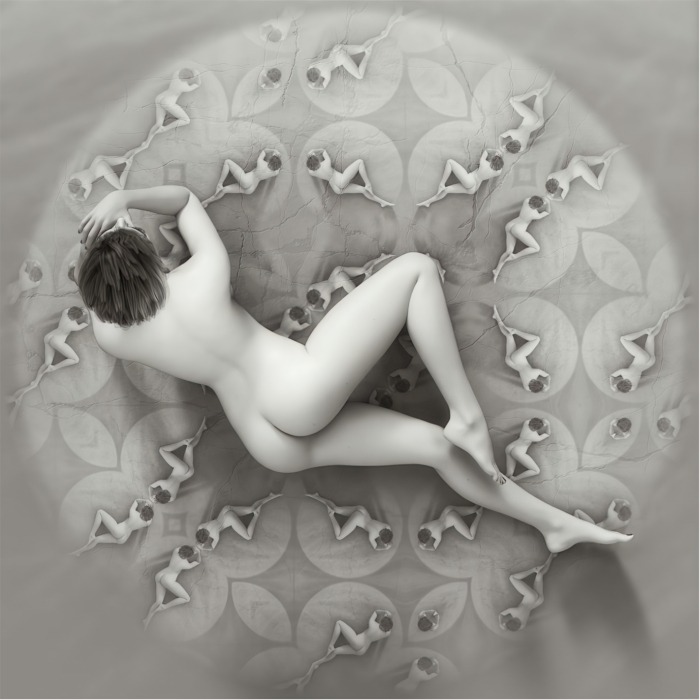 Irina says its 09.24, from the Irina Nude Body Clock Series by Philip Preston