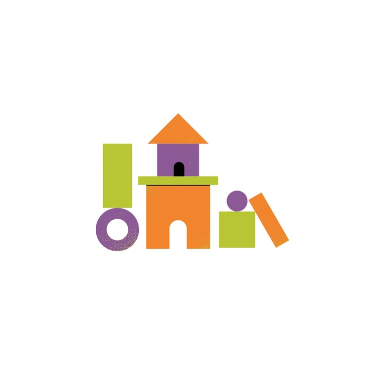 play-based learning blocks