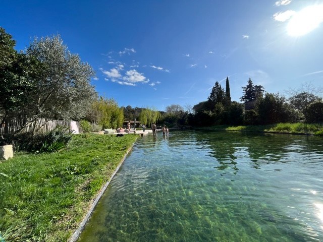 bassin naturel printemps fraicheur nature