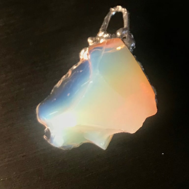 Pendant. Soft copper soldered 