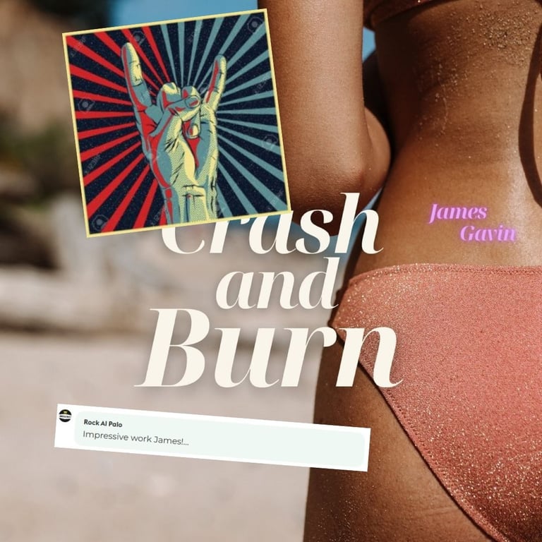 Crash and Burn added to Grooveando ando Playlist