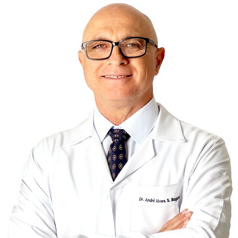 a man in a white coat and a tie