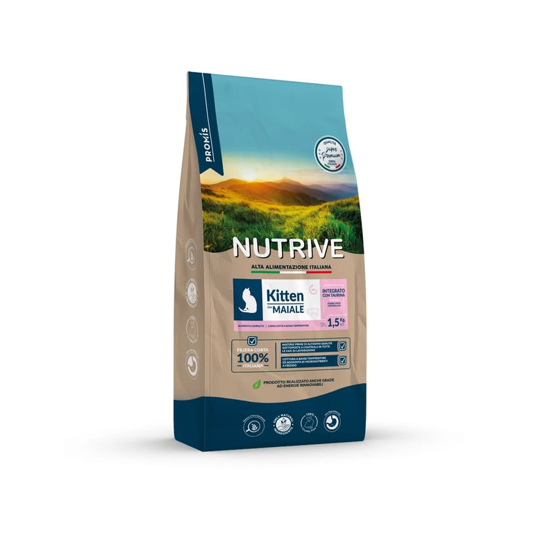 Nutrive Kitten Maiale Monoproteico