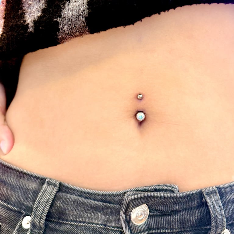 Bauchnaben piercing st.gallen piercing studio st.gallen
