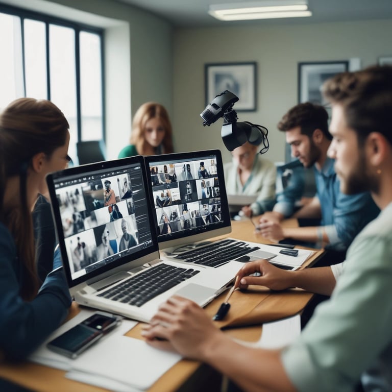 black blue and yellow textile