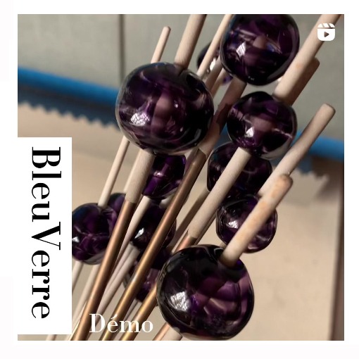 Hélène ROY - BleuVerre - Créatrice de pièces uniques en verre de Murano 