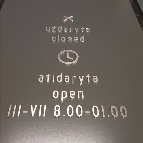 Aluminum letters machining