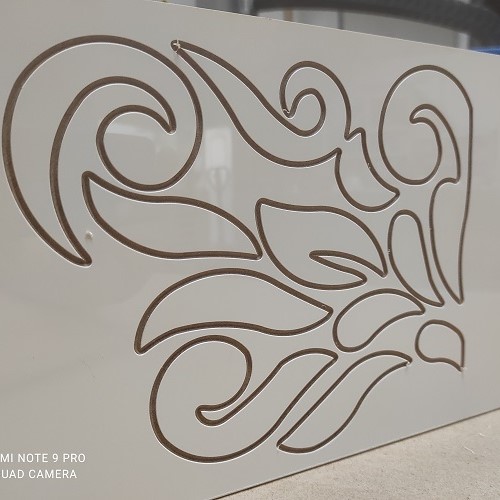 MDF panel engraving