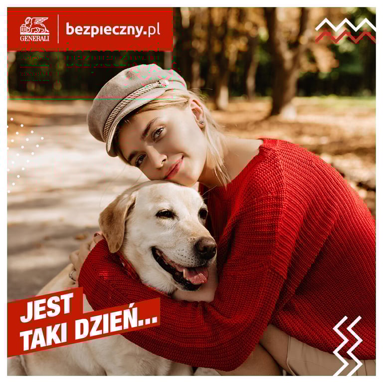 dziewczyna z bialym labradorem- koszty leczenia psa generali