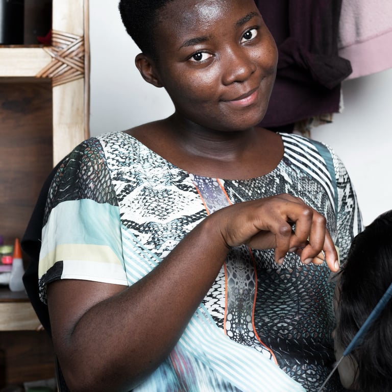 A Woman in small business