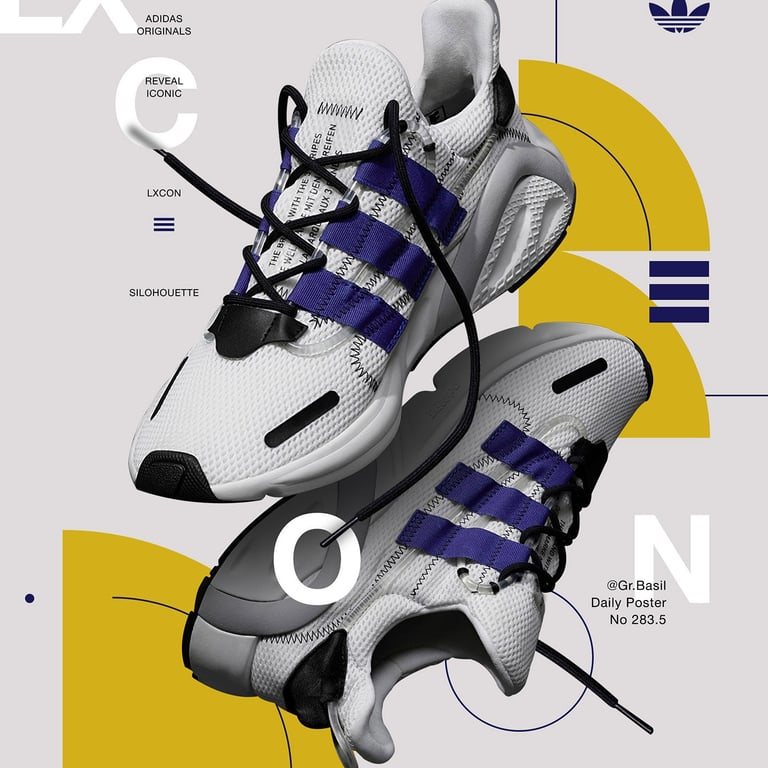 Sneaker graphic design project