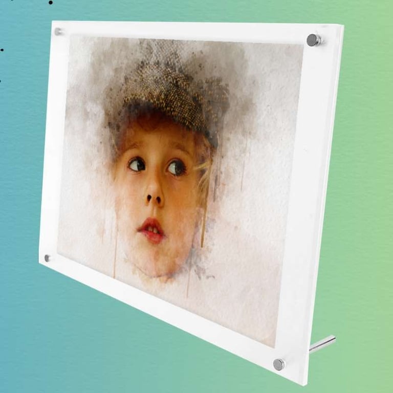 Cherished Memories Wall Display – Clear Acrylic Frame