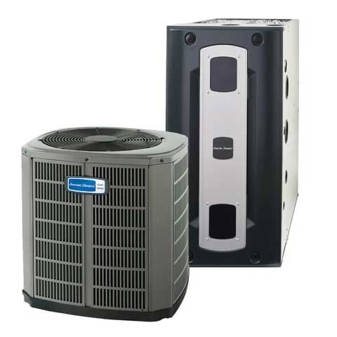 American Standard S9x2 Furnace system in a photo with an advertising purpose