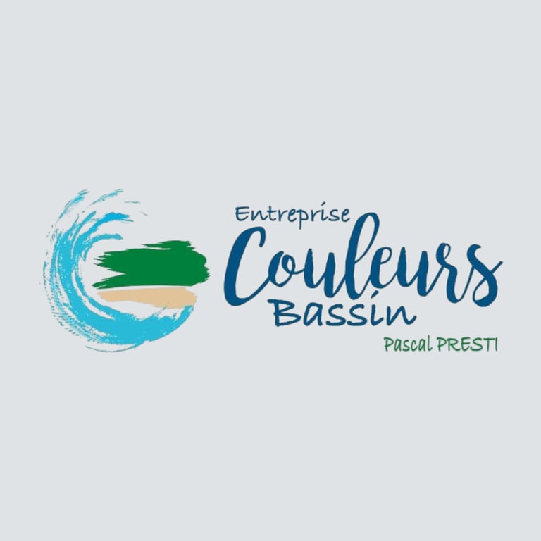 Logo de Entreprise Couleurs Bassin, partenaire de OpéPro et peintre de confiance