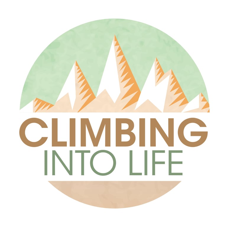 "Climbing Into Life" Logo—Instagram Stories Highlight Icon