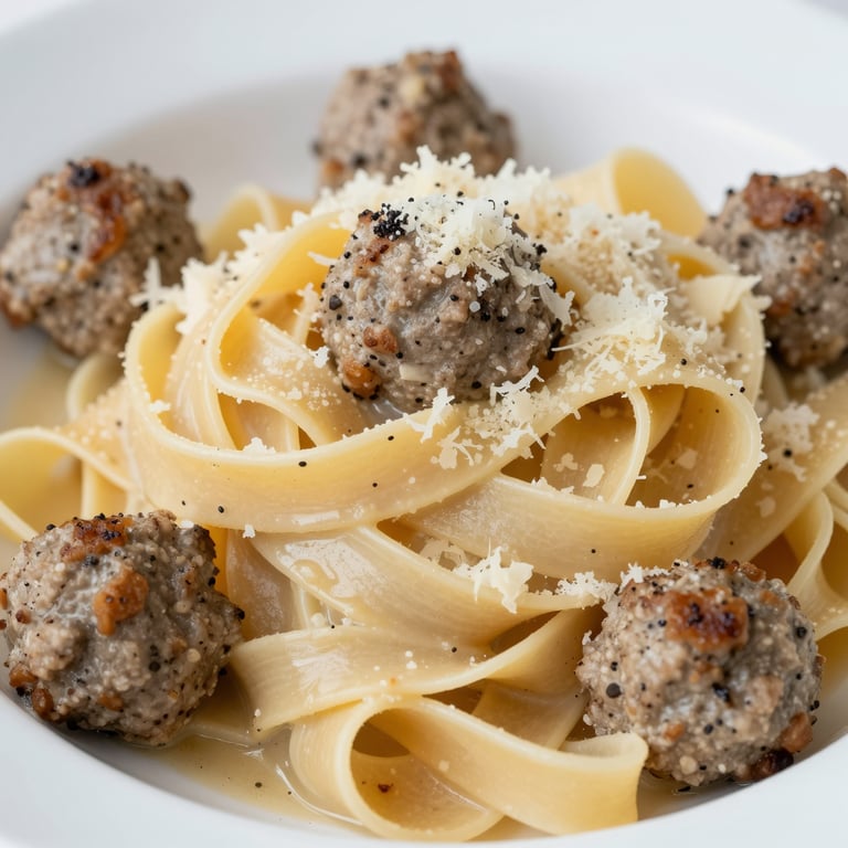 Image of our fettuchine plate render artwork.