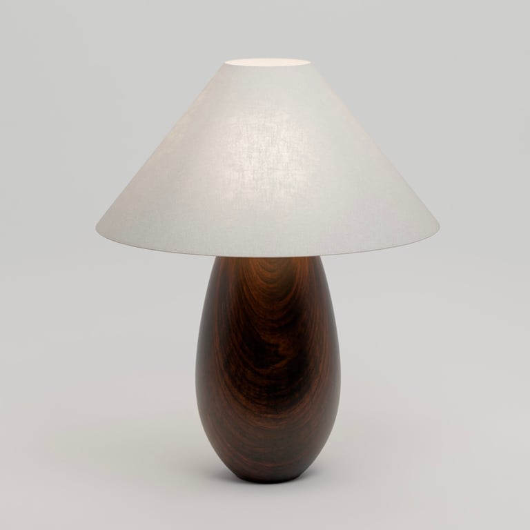 Image of a lamp 3D asset for a game library.