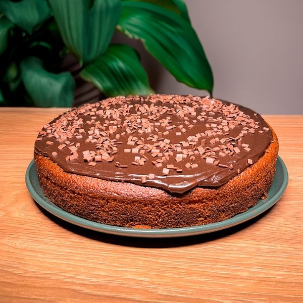 Bolo de Cenoura com Ganache