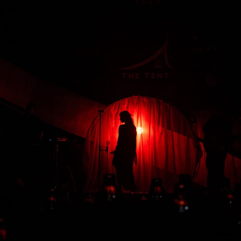 Spotlight behind, Ghostly Kisses, Bla Bla Dubai | NBmore