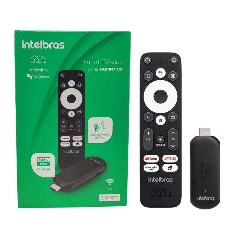 smart tv izy play stick intelbras