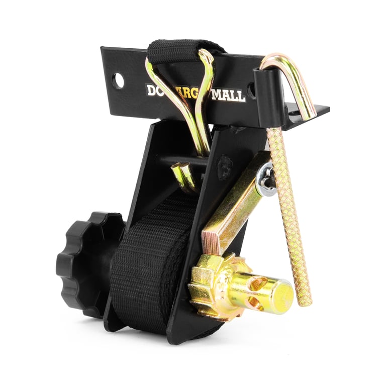 ratchet strap tie-down system