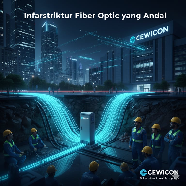 Infrastruktur Fiber Optic yang Andal