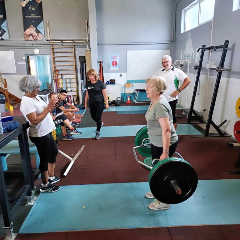 Musculation personnes agées