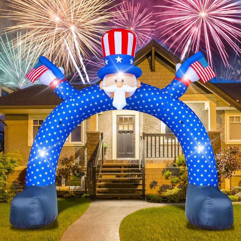 inflatable patriotic arch